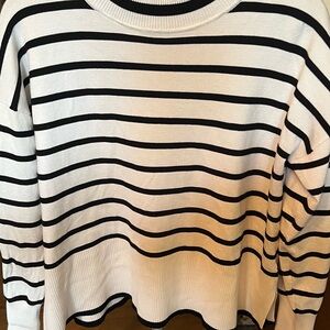 Rachel Zoe Monochrome Knit Top